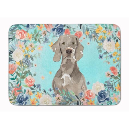 Carolines Treasures Weimaraner Machine Washable Memory Foam Mat CK3406RUG